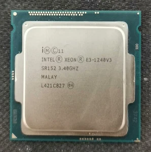 Intel Xeon E3-1240 V3 4-core 8-thread 8MB 3.40GHz LGA1150 CPU processor - Picture 1 of 1
