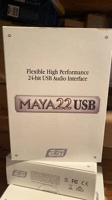ESI Maya22 USB 2 Input/2 output 96kHz 24-bit Audio Interface - Image 1 of 4