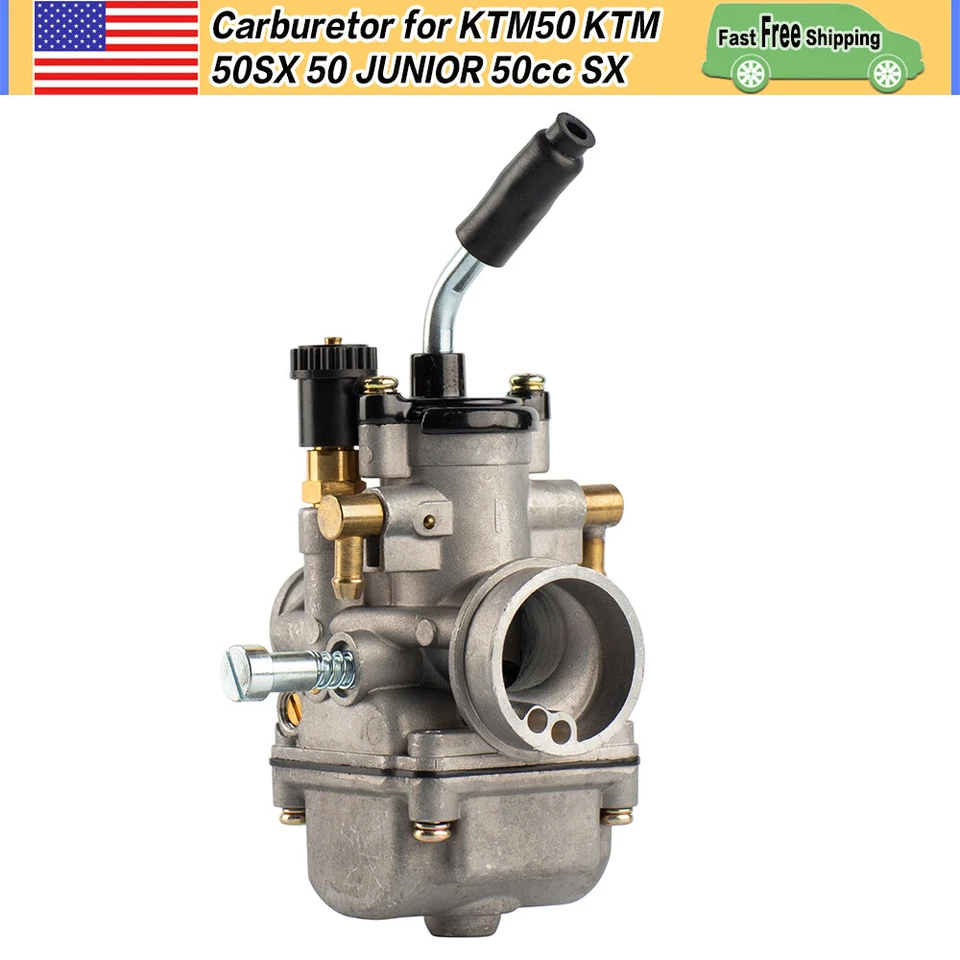 19mm Carburetor for KTM50 KTM 50SX 50 JUNIOR 50cc SX 2001-2008 Junior Dirt Bike - Image 1 of 4
