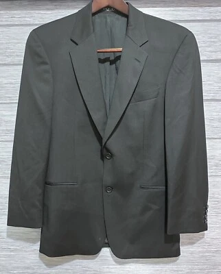 2023 HUGO BOSS Einstein/Sigma US Black Sport Coat Suit Blazer 38S Wool - Image 1 of 4