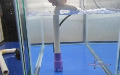 BLUEBLADEFISH "Jet Lift" air driver - fits 1/2 inch PVC riser for aquarium Matten filter