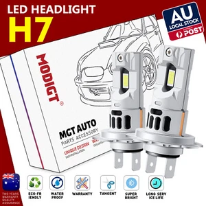 For HOLDEN CAPTIVA【2006 - 2014】H7 LED Headlight Globes Kit H/LBeam 1:1 Halogen - Picture 1 of 13