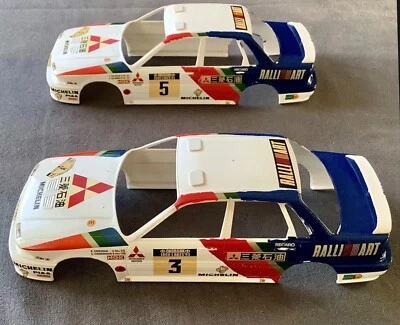 HASEGAWA 1:24 SET 2x KIT MITSUBISHI GALANT VR-4 1000 LAKES RALLY 1991 - Immagine 1 di 4