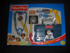 NEW FISHER PRICE KID'S MEDICAL KIT YEAR 2000 BE A DOCTOR TODAY - Picture 1 of 2