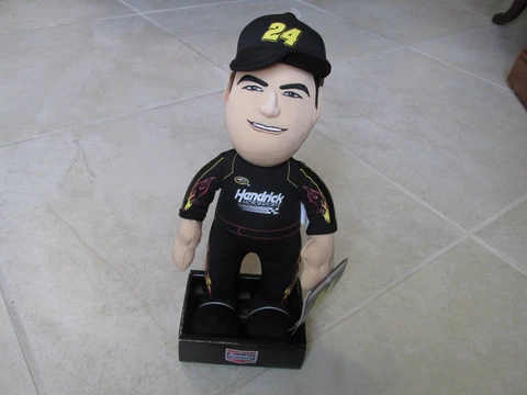 NEW Bleacher Creature Jeff Gordon 24 10" Plush Doll Toy With $24.99 tags Cover