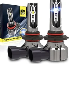 9005 HB3 LED Headlight Bulbs, 12V 70W 12000Lumens 6000K Xenon White - Picture 1 of 8