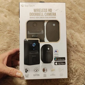 Kabellose HD Türklingel Kamera - App Store oder Google Play! 🎥  - Bild 1 von 5