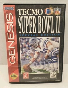 Tecmo Super Bowl II: Special Edition (Sega Genesis, 1994) custodia e gioco testato - Foto 1 di 5