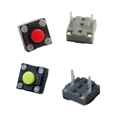 10pcs Mouse Microswitches 6x6x4.3mm Microswitch Engineered For Mute Efficient - Image 1 of 4
