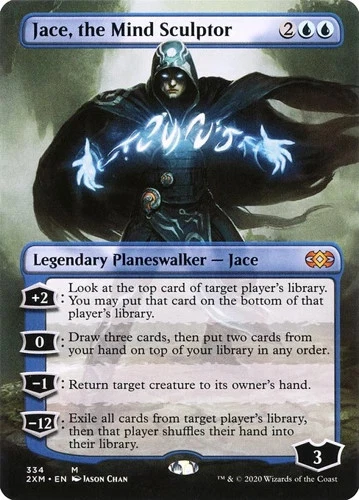 Jace, the Mind Sculptor - Foil Extended Art Promo Double Masters NM MTG - Image 1 of 1