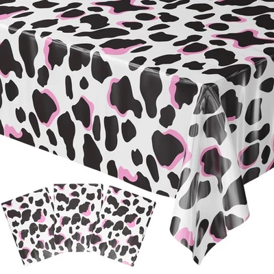 Cow Table Covers - Pack of 3, 54x108 XL - Farm Party Decorations - Image 1 of 2