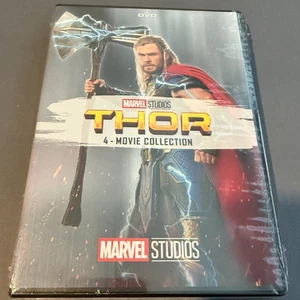 Marvel Thor: 4 Movie Collection Set (DVD, 2024) Brand New - Picture 1 of 1