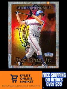 Jose Cruze, Jr. Toronto Blue Jays Golden Memories 1998 Fleer Tradition #312 - Picture 1 of 5
