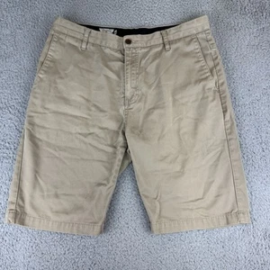 Volcom Shorts Mens Size 33 Brown Tan V Monty Flat Front Chino - Picture 1 of 8