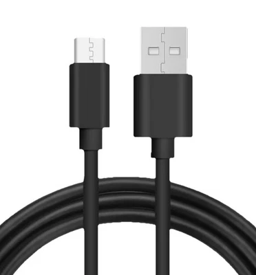USB C to USB C Cable Gen1 Type C Nylon Braided &Fast Charging (6.6 ft /Black) - Image 1 of 2