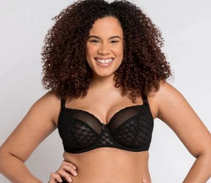 NEU Curvy Kate CK6201 Balconette-BH gepunktet schwarz 38D - Bild 1 von 5