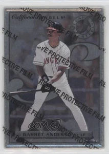 Garret Anderson #21 1996 Leaf Preferred Steel Promo - Imagen 1 de 3
