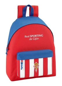 Safta Mochila juvenil Real Sporting De Gijon Oficial 330x150x420mm - Imagen 1 de 3