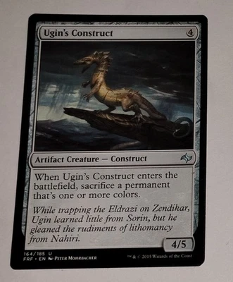 Ugin's Construct 164/185 TCG 2015 Magic The Gathering  - Image 1 of 2