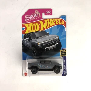 NEW 2023 Hot Wheels Barbie The Movie 2024 GMC Hummer EV (Gray) 1:64 Diecast Car - Picture 1 of 2