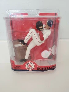 Curt Schilling Red Sox Mcfarlane Figurine Series 22 2008 - Imagen 1 de 7