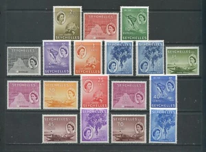 Seychelles QEII 1954 set unmounted mint NH - Picture 1 of 1
