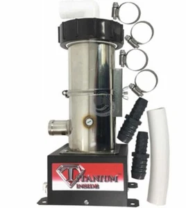 HydroQuip vertical Low Flow HEATER assembly 4kw titanium element w/ 1"barb ports - Picture 1 of 2