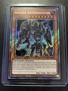 Yu-Gi-Oh! Antiker Antriebsgolem RA03 Platinum Secret Rare Near Mint 1. Auflage - Bild 1 von 8