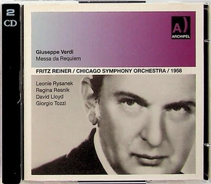 Verdi: Messa Da Requiem (1958) 2-CD -Fritz Reiner (Leonie Rysanek) Archipel - Picture 1 of 3