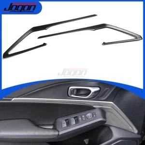 Real Matte Carbon For Acura Integra DE4 Type S 2023+ Inner Door Panel Cover Trim - Picture 1 of 14