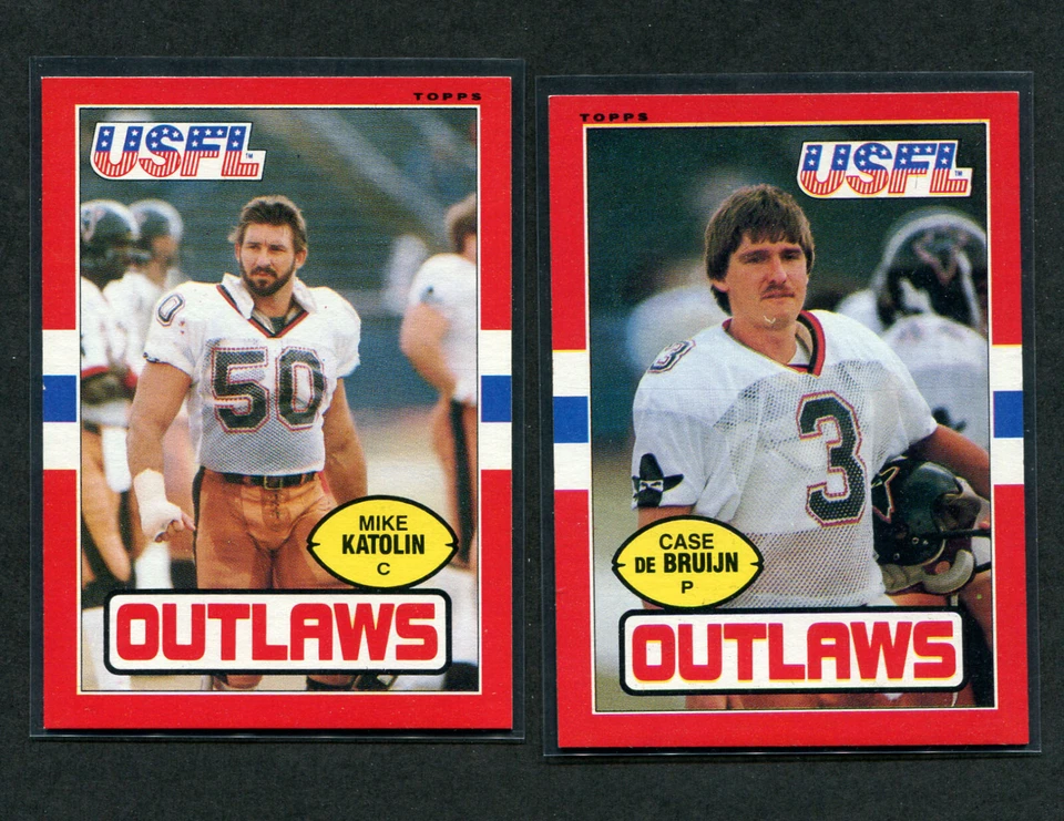 1985 Topps USFL Football Commons NM/MT Complete Your Set You Pick - Image 1 of 1