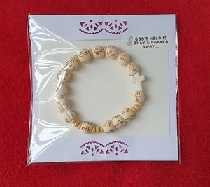 Unisex Wooden Rosary Bracelet - Picture 1 of 5