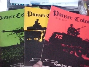 PANZER COLORS 1 2 3 Camouflage Markings GERMAN WWII TANK UNITS, ILLUS - Picture 1 of 3