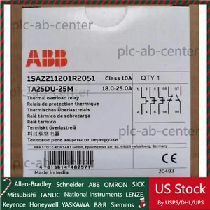 Relé de sobrecarga térmica ABB 18-25A TA25DU-25M sellado nuevo IVA gratuito de EE. UU. - Imagen 1 de 3