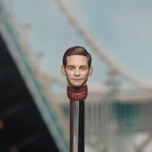 Manipple Studio Escala 1/12 Hombre Hombre Tobey Maguire Cabeza Tallada 6 pulgadas Modelo Juguetes - Imagen 1 de 6