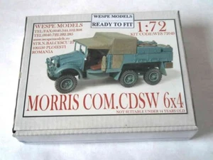1:72 MORRIS 6X4 Wespe Models- resin kit 72049 - Picture 1 of 1