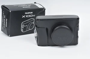 Genuine Fujifilm LC X100V Leather Ever Ready Case with Strap - Picture 1 of 9