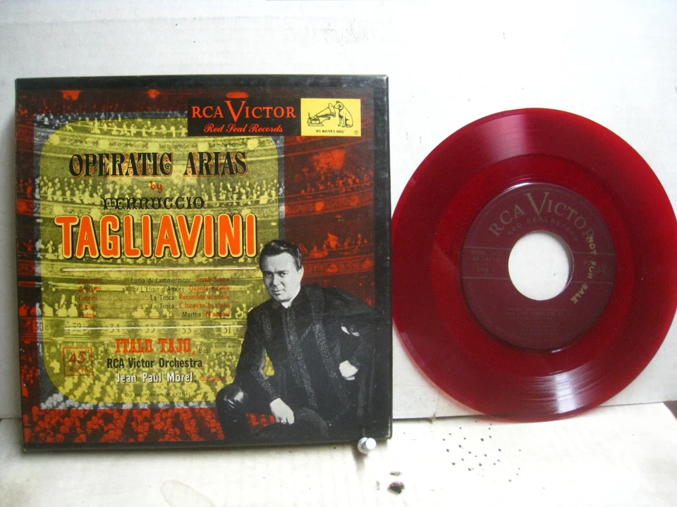 Tagliavini, ten Operatic Arias *RCA Victor WDM 1432 (3) 45 rpm mono - Image 1 of 1