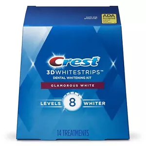 Crest 3D White Luxe Whitestrip Teeth Whitening Kit, Glamorous White, 1 - Picture 1 of 9