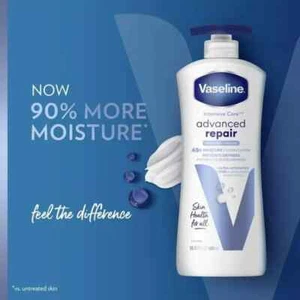 Vaseline Intensive Care Advanced Repair Unscented Body Lotion, 20.3 oz - 2 PACK - Picture 1 of 5