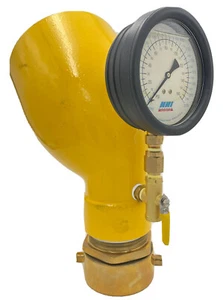 2-1/2" NST Hydrant Flow Test Swivel Diffuser 100Psi/1680 GPM Gauge - Picture 1 of 7