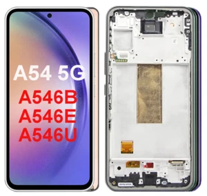 OEM For Samsung Galaxy A54 6.4" SM-A546 LCD Display Touch Screen Digitizer Frame - Picture 1 of 6