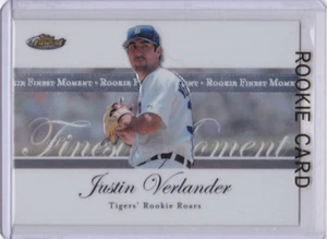 Justin Verlander RC Topps Finest ROOKIE CARD Tigers Baseball HOUSTON ASTROS!! - Bild 1 von 2