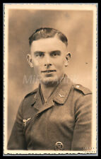 Foto, WK2, Funker der Lw.N.Abtlg., Portrait des Soldaten Sep. 1941, 5026-1356