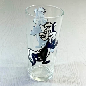 Vintage 1973 Looney Tunes Pepsi Pepe Le Pew LUN Character Collectors Glass 15 oz - Picture 1 of 7