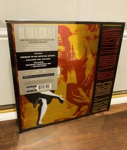 Guns N Roses ‎Use Your Illusion I & II Deluxe Color NUMBERED 4LP Box Set NEW - Bild 1 von 4