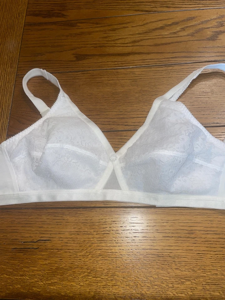 Sujetador Jodee Blanco Floral Mastectomía Estilo 2576 - Para Mujer Talla 40C = Nuevo Foto 1 de 4