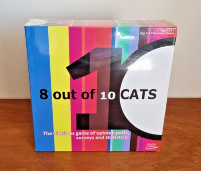 8 out of 10 Cats Board Game by Rocket Games Brand New / Sealed - Image 1 of 4