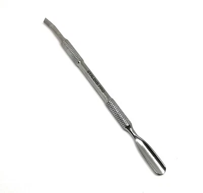 Staleks Cutícula Empujador redondeado y Hoja Doblada EXPERTO 10/6