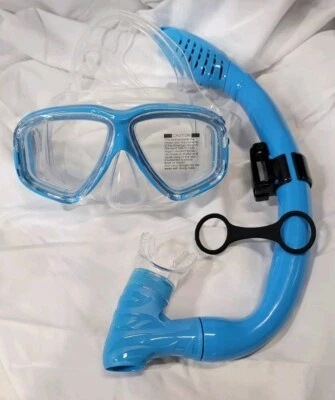 OMGear Kid Swim Mask Snorkel Set Snorkeling Gear for Kids Scuba Diving Goggles S